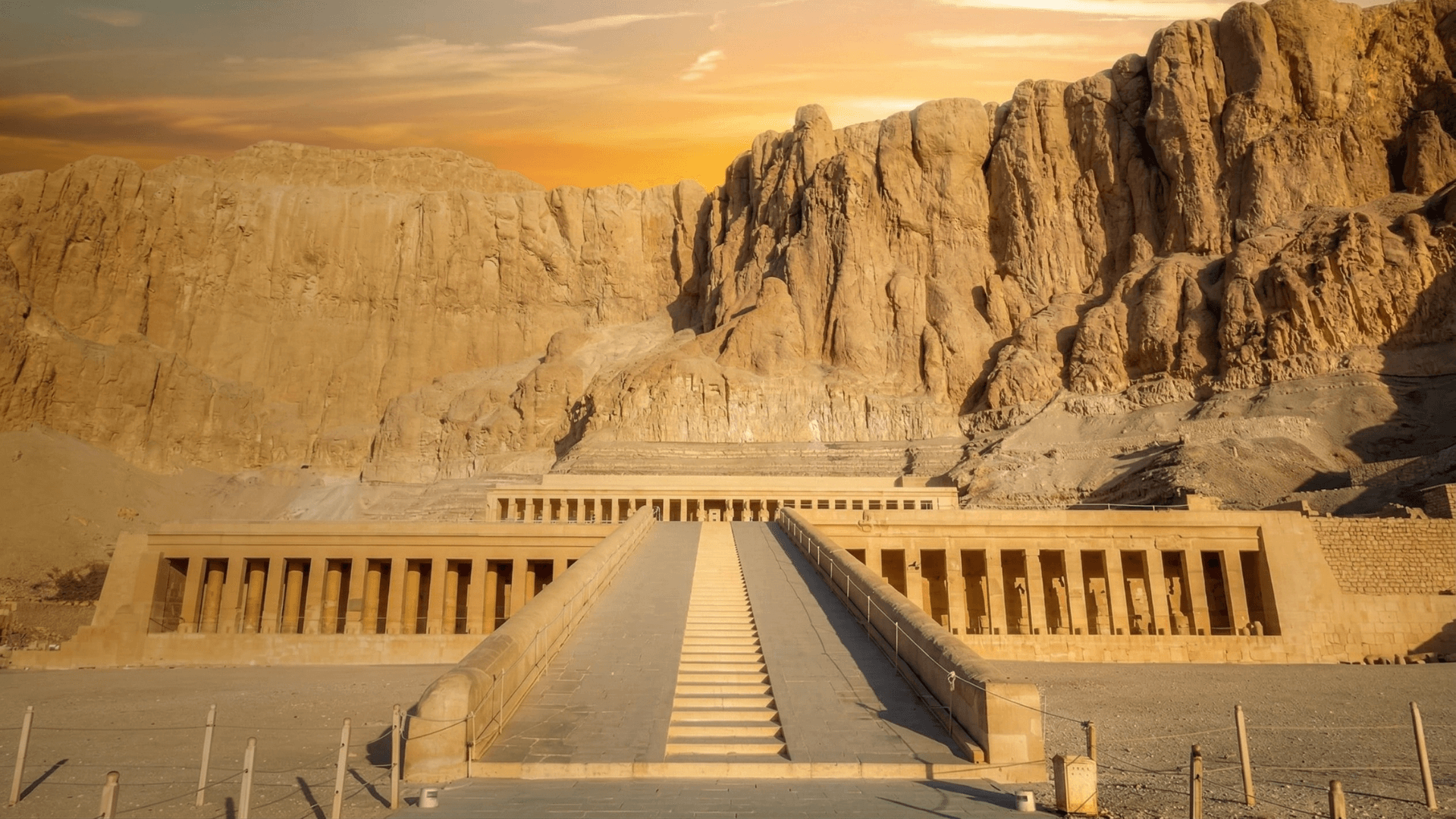 Scenic Egyptian landscape journey